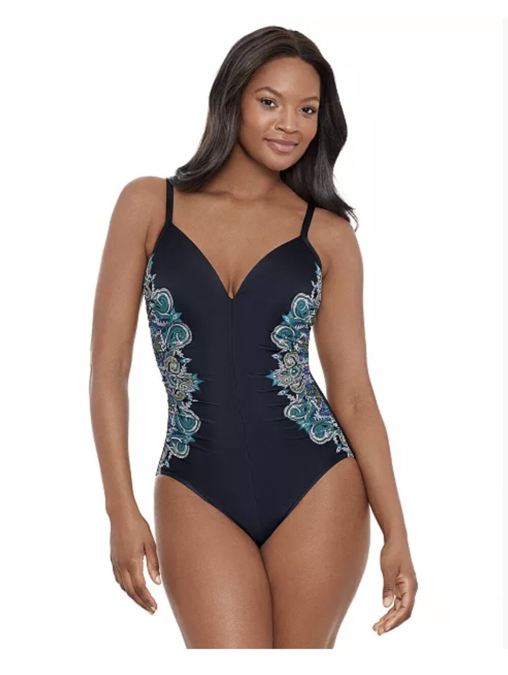 NWT Miraclesuit Precioso Temptation Tummy Control One Piece Swimsuit